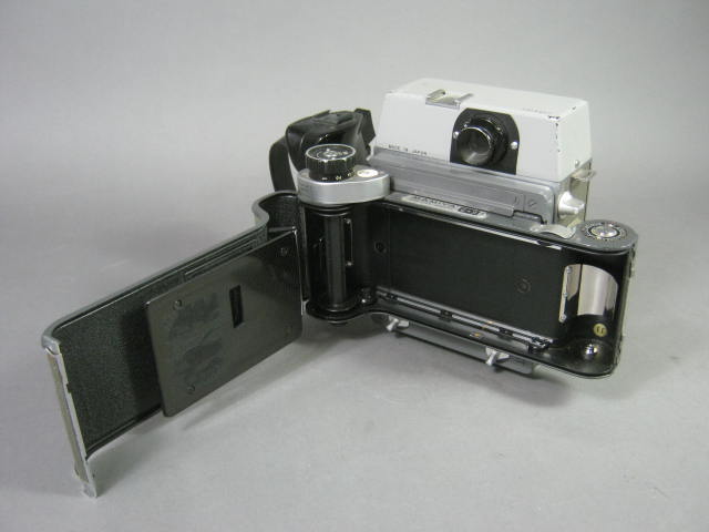 Vtg Mamiya Medium Format 120 Camera +Sekor 65mm f/6.3 Lens 6x9 Roll Film Adapter 6