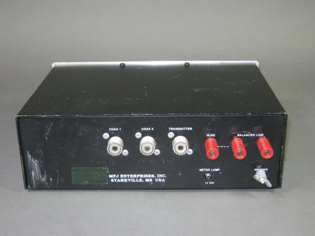 MFJ Deluxe Versa Ham Amateur Radio Antenna Tuner II Model 949D SWR 300/60 Watt 5