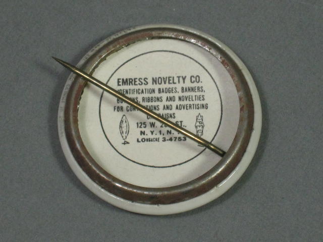 1948 Harry Truman/Alben Barkley Campaign Jugate Pin Pinback Button 1 1/4" 1.25" 1