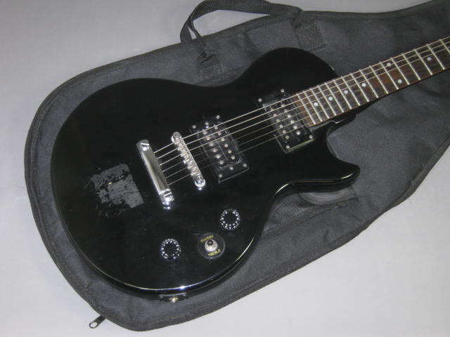 Vintage Black Epiphone Les Paul Special II Electric Guitar + Gig Bag No Reserve! 1