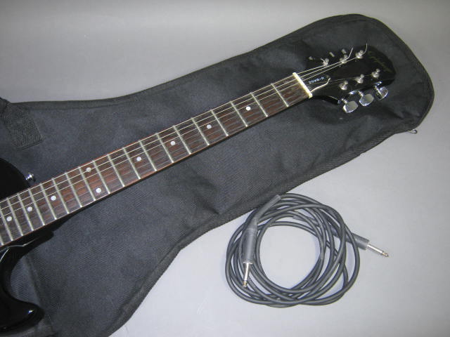 Vintage Black Epiphone Les Paul Special II Electric Guitar + Gig Bag No Reserve! 2