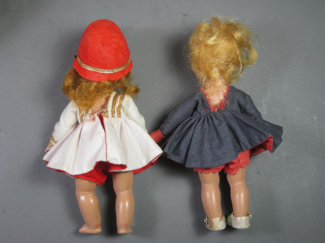 Vintage 1950s Ginnie Walker Vogue Painted Lash Doll Lot Case Clothes Sleep Eyes 6