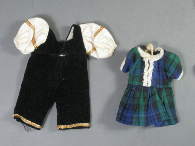 Vintage 1950s Ginnie Walker Vogue Painted Lash Doll Lot Case Clothes Sleep Eyes 11