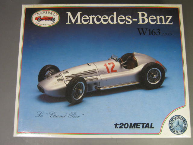 Revival 1939 Mercedes-Benz W163 1/20th Metal Model Car Kit Le Grand Prix NR