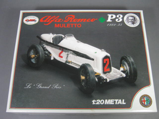 Revival Alfa Romeo Muletto P3 Carratsch Rudolph Caracciola Model Car Kit NR