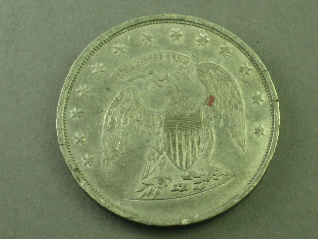1860 Steven Douglas Herschel Johnson Campaign President Token Coin Medal 1.5" NR 1
