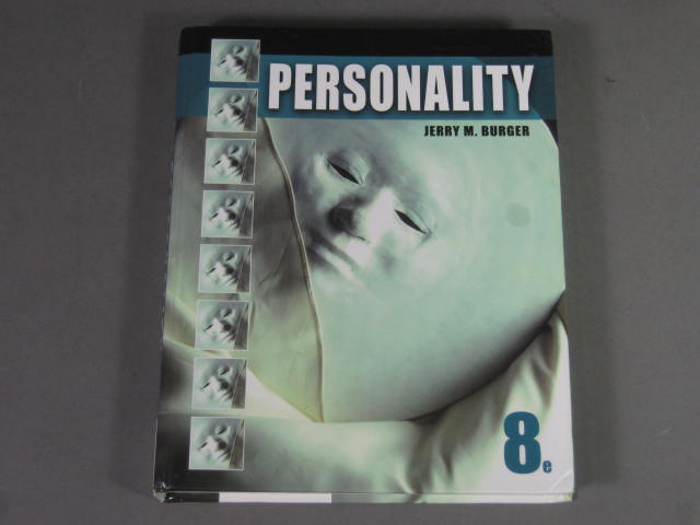 Personality 8th Edition 2011 Hardcover Jerry M. Burger Wadsworth Exc Cond No Res
