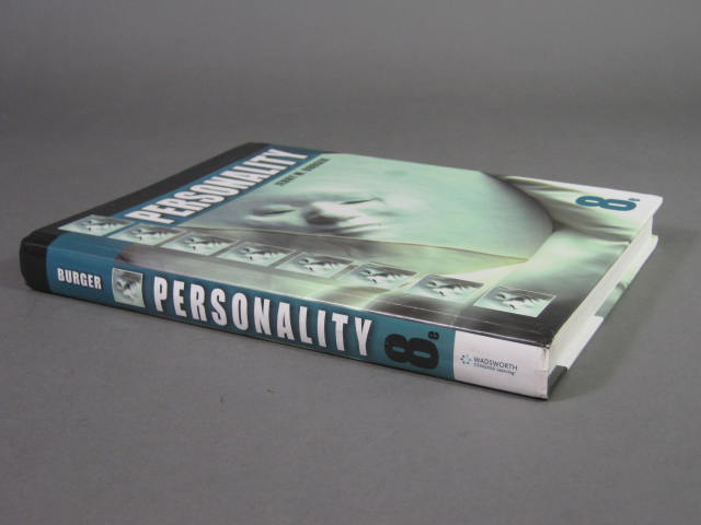 Personality 8th Edition 2011 Hardcover Jerry M. Burger Wadsworth Exc Cond No Res 2