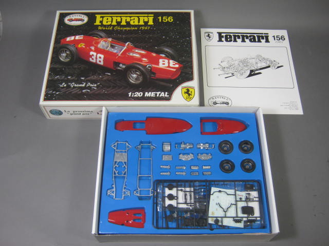 Revival La Prossima Grand Prix 1961 Ferrari 156 Metal 1:20 Model Kit Mint In Box