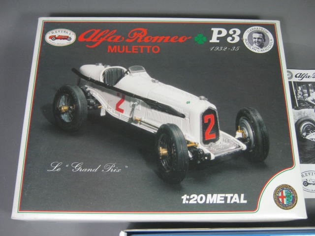 Revival Grand Prix 1932-35 Alfa Romeo P3 Muletto 1:20 Diecast Metal Model Kit NR 1
