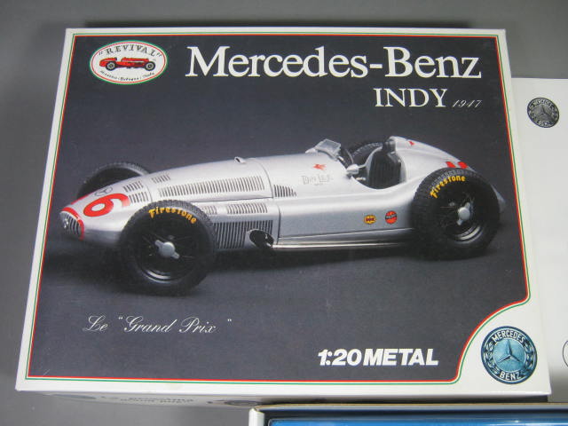 Revival Grand Prix 1947 Mercedes Benz Indy 1:20 Diecast Metal Model Kit In Box! 1