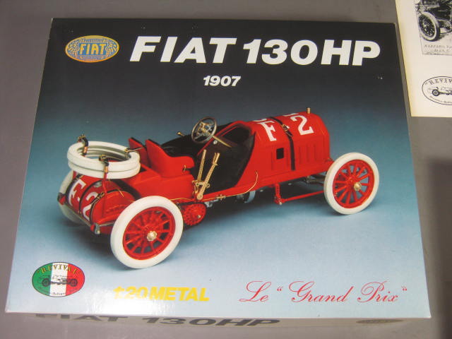 Revival Le Prossime Grand Prix 1907 Fiat 130HP Diecast Model Kit 1:20 Mint w/Box 1