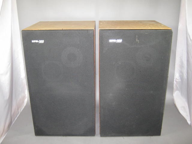 Vtg Pioneer HPM-100 Watt Version Floor Standing Stereo Audio Speakers NO RESERVE 5