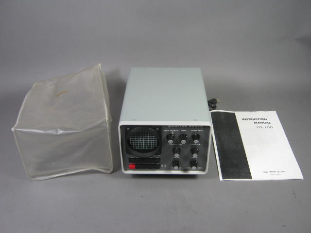 Vtg Yaesu YO-100 Ham Radio Monitor Scope Oscilloscope Meter W/ Manual Works NR!