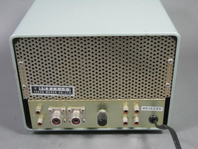 Vtg Yaesu YO-100 Ham Radio Monitor Scope Oscilloscope Meter W/ Manual Works NR! 5