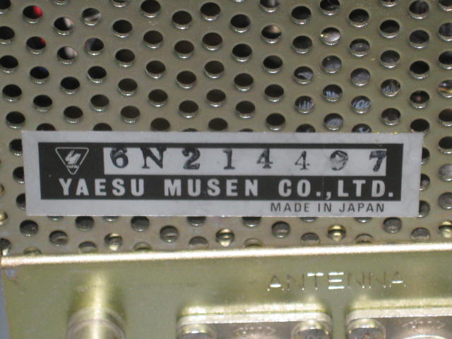 Vtg Yaesu YO-100 Ham Radio Monitor Scope Oscilloscope Meter W/ Manual Works NR! 6