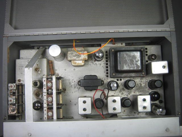 Vtg Hallicrafters SX-43 Shortwave Ham Radio Receiver Lights Up Receives Signals 4