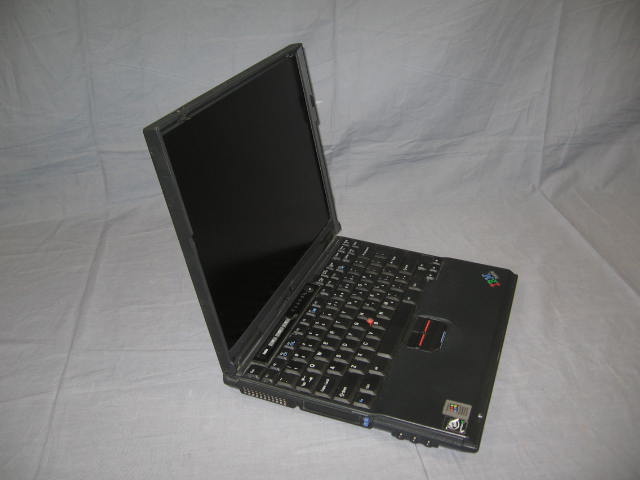 IBM Thinkpad T21 Laptop Notebook P3 256MB 20GB DVD NR! 2