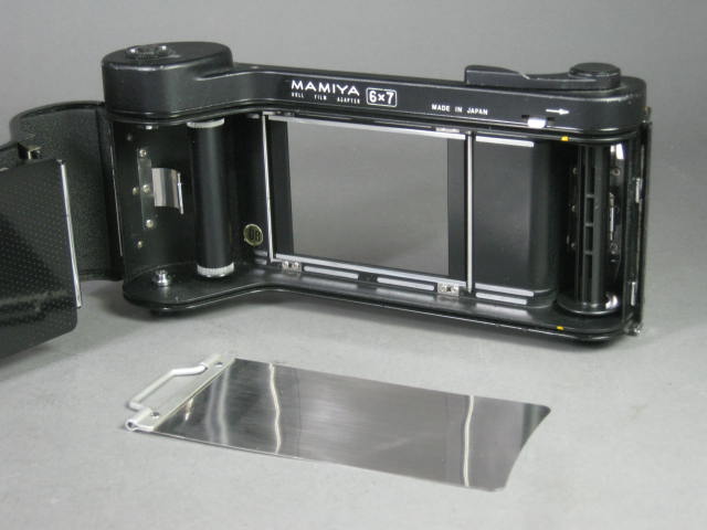 Vtg Mamiya Press Camera w/Bellows 6x7 Film Back Adapter Pistol Grip Graflex NR! 13