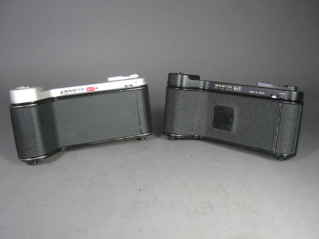 2 Mamiya 6x7 120 Roll Film Back Holder Adapters Universal Press Super 23 Cameras