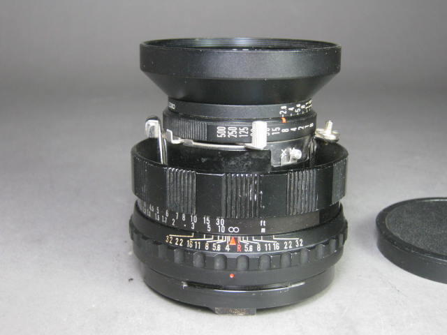 Mamiya-Sekor 100mm f/2.8 1:2.8 Press Camera Lens With Rubber Hood No Reserve! 3