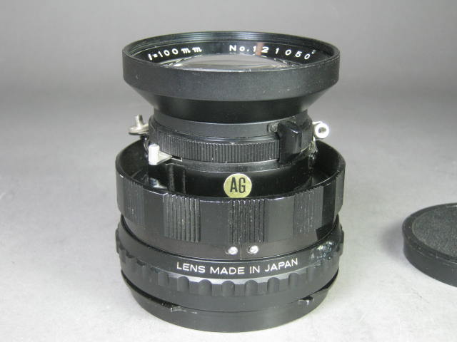 Mamiya-Sekor 100mm f/2.8 1:2.8 Press Camera Lens With Rubber Hood No Reserve! 4