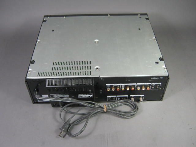 Sony SL-HF1000 Super Beta HiFi Stereo 4 Head VCR Video Cassette Player Recorder 8