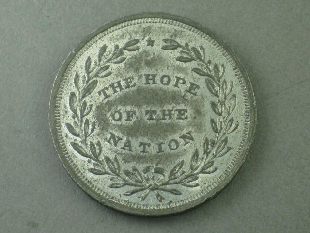 1864 Maj Gen George B McClellan Campaign Token Medal Coin The Hope Of Nation NR! 1