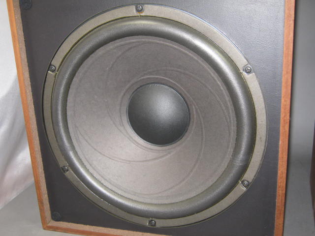 Vtg Pair Realistic Mach One 1 Liquid Cooled Stereo Horn Floor Speakers #40-4024 2