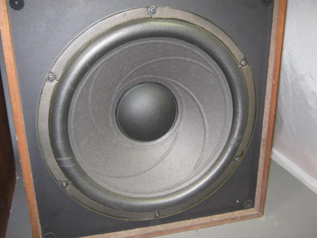 Vtg Pair Realistic Mach One 1 Liquid Cooled Stereo Horn Floor Speakers #40-4024 4