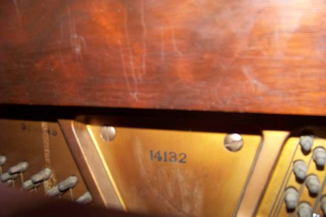 Antique Heintzman & Co Upright Grand Piano Pat March 1896 Toronto Canada + Bench 9