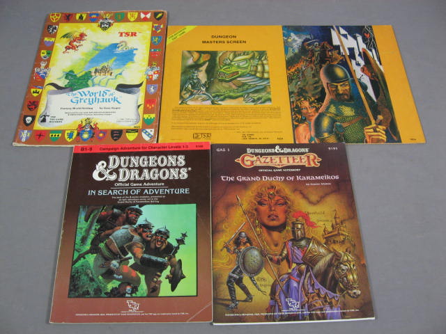 Dungeons & Dragons D&D Advanced AD&D Book Handbook Lot+ 2