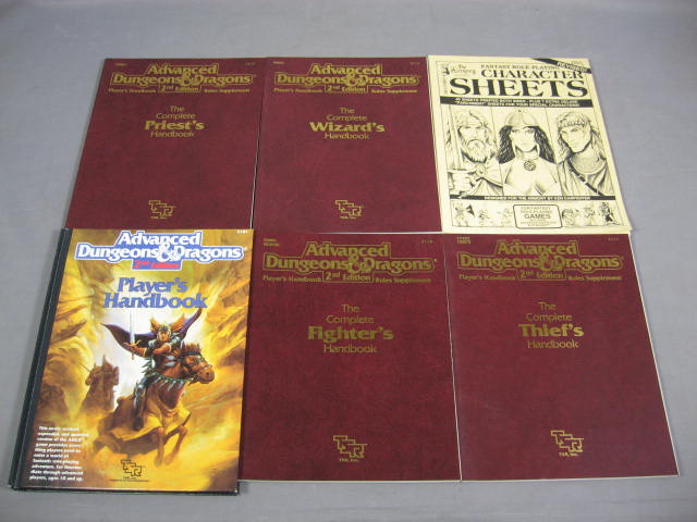 Dungeons & Dragons D&D Advanced AD&D Book Handbook Lot+ 3