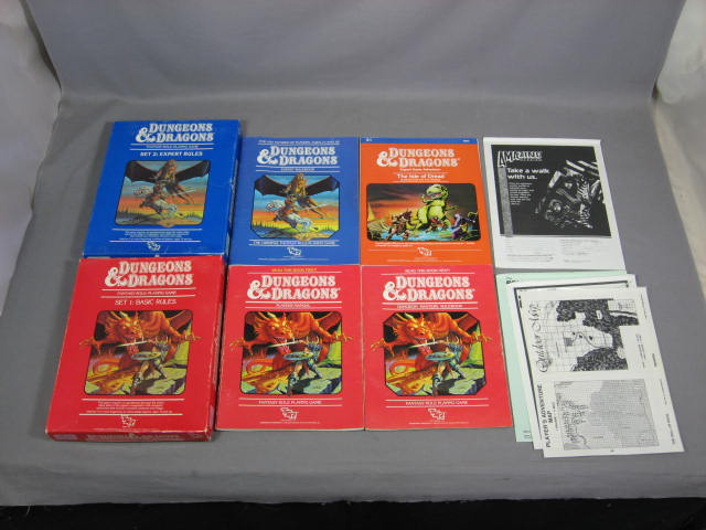 Dungeons & Dragons D&D Advanced AD&D Book Handbook Lot+ 4