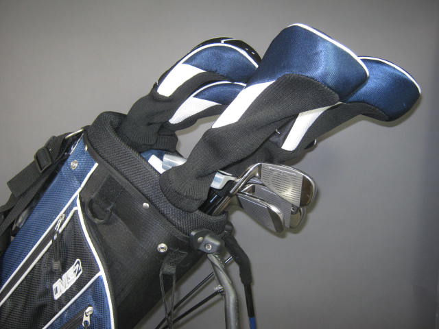 Walter Hagan MS2 Mens 12 Golf Clubs Complete Set w/Bag Driver Woods Irons Putter 1