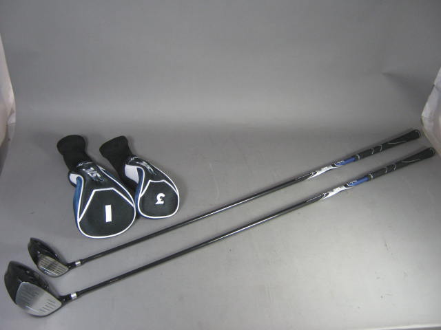 Walter Hagan MS2 Mens 12 Golf Clubs Complete Set w/Bag Driver Woods Irons Putter 3
