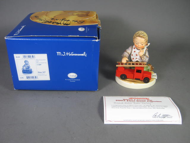 Goebel M J Hummel When I Grow Up #659 HUM 2157 In Original Box COA Danbury Mint