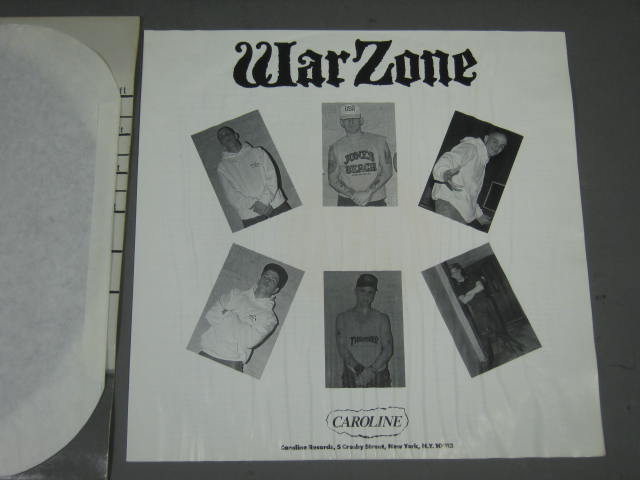 War Zone Open Your Eyes Cro-Mags Best Wishes Token Entry Jaybird Vtg Vinyl Lot 3