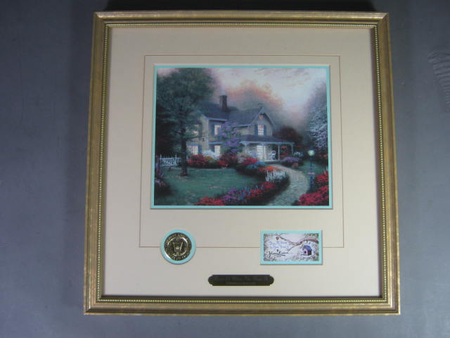 3 Thomas Kinkade Framed Prints Country Memories Deer Creek Cottage Home Is Where 9
