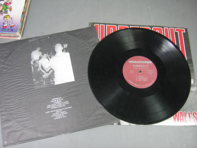 10 Vtg Punk LP Lot Uppercut Four Walls Fear Sex Pistols MOD Greeen Yellow Vinyl 4
