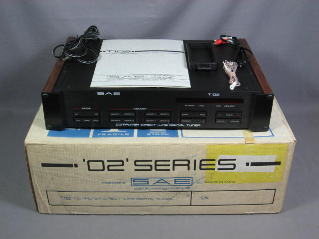 SAE 02 T102 Computer Direct Line Digital Stereo Tuner