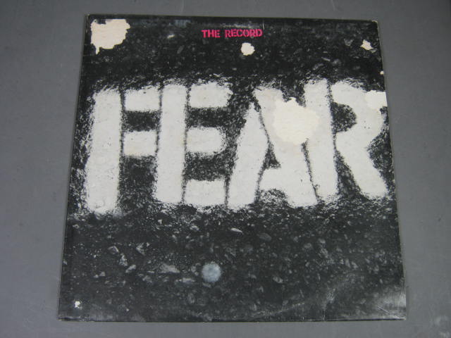 10 Vtg Punk LP Lot Uppercut Four Walls Fear Sex Pistols MOD Greeen Yellow Vinyl 15