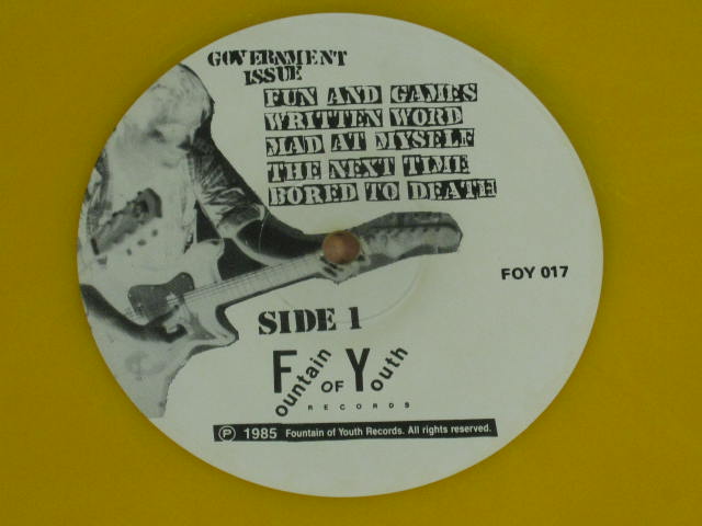 10 Vtg Punk LP Lot Uppercut Four Walls Fear Sex Pistols MOD Greeen Yellow Vinyl 24