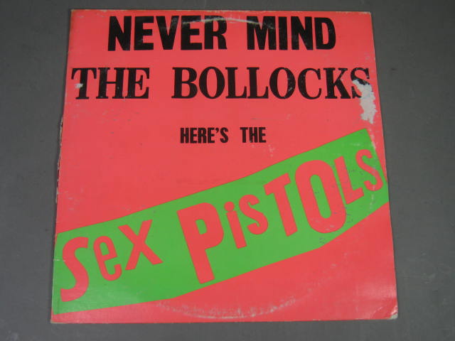 10 Vtg Punk LP Lot Uppercut Four Walls Fear Sex Pistols MOD Greeen Yellow Vinyl 25
