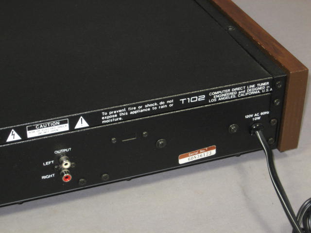 SAE 02 T102 Computer Direct Line Digital Stereo Tuner 6
