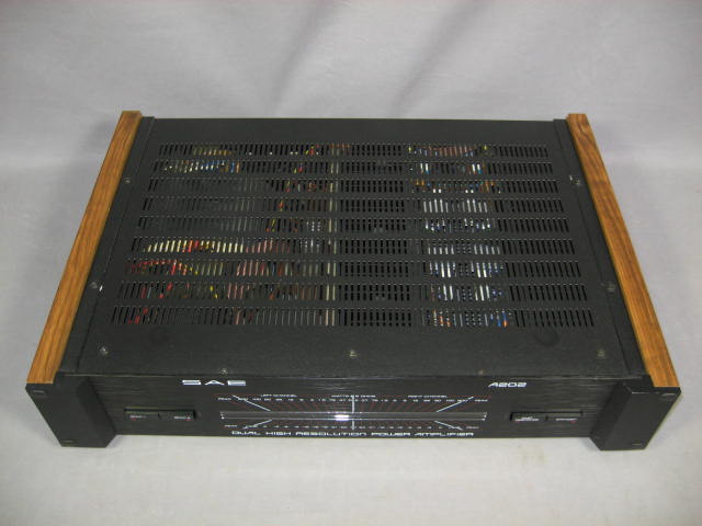 SAE 02 A202 Dual High Resolution Power Amp Amplifier NR 1