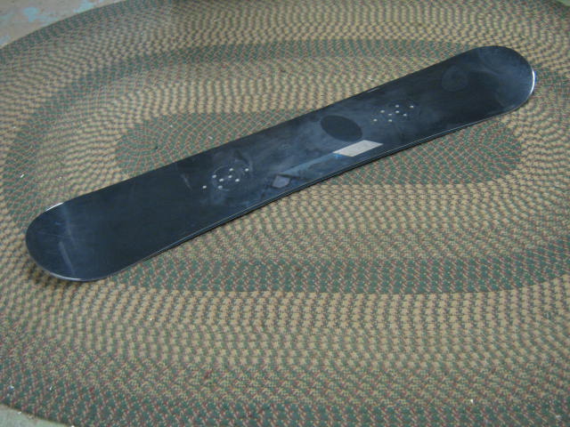 Burton Custom X 56 156 cm Snowboard Black Made In Vermont Hologram Used Once NR!