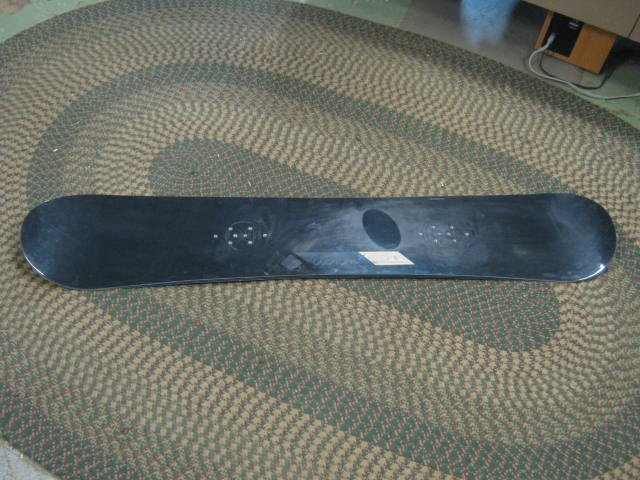 Burton Custom X 56 156 cm Snowboard Black Made In Vermont Hologram Used Once NR! 1