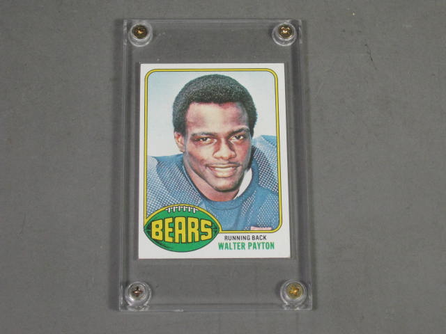 Vtg Walter Payton 1976 Topps #148 Rookie Card RC Chicago Bears Football EXC COND