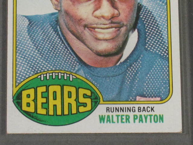 Vtg Walter Payton 1976 Topps #148 Rookie Card RC Chicago Bears Football EXC COND 2